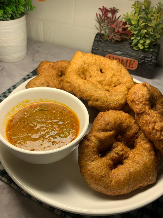 Punkaso with Taushe soup